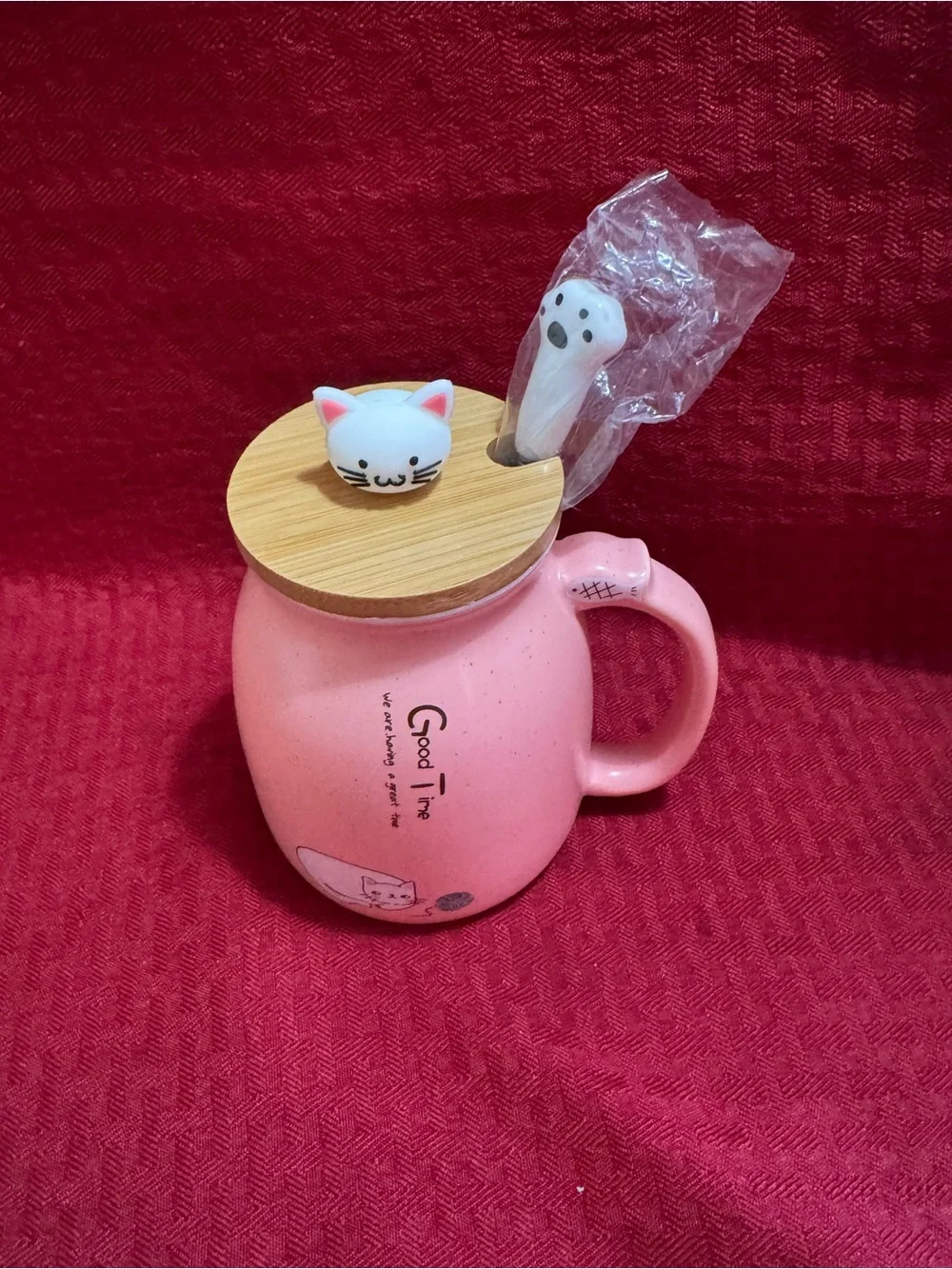 N/A pink ceramic
